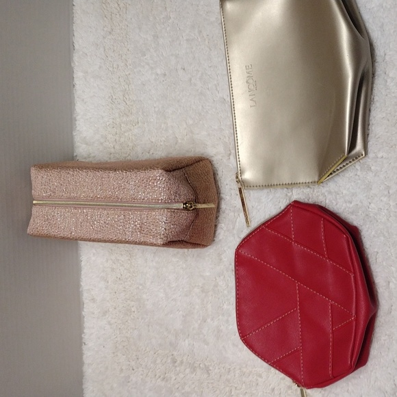Lancome Paris Cosmetic Bag Lot of 3 - Picture 9 of 16